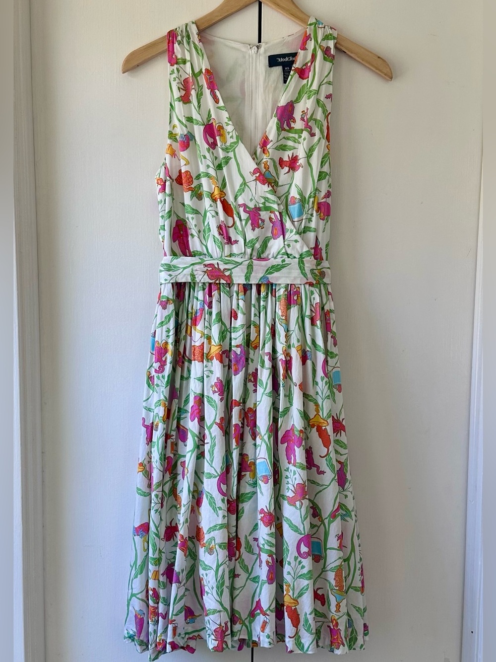 Modcloth Party Animal Midi Dress XS